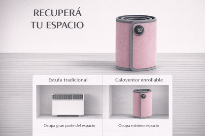Caloventor Bajo Escritorio