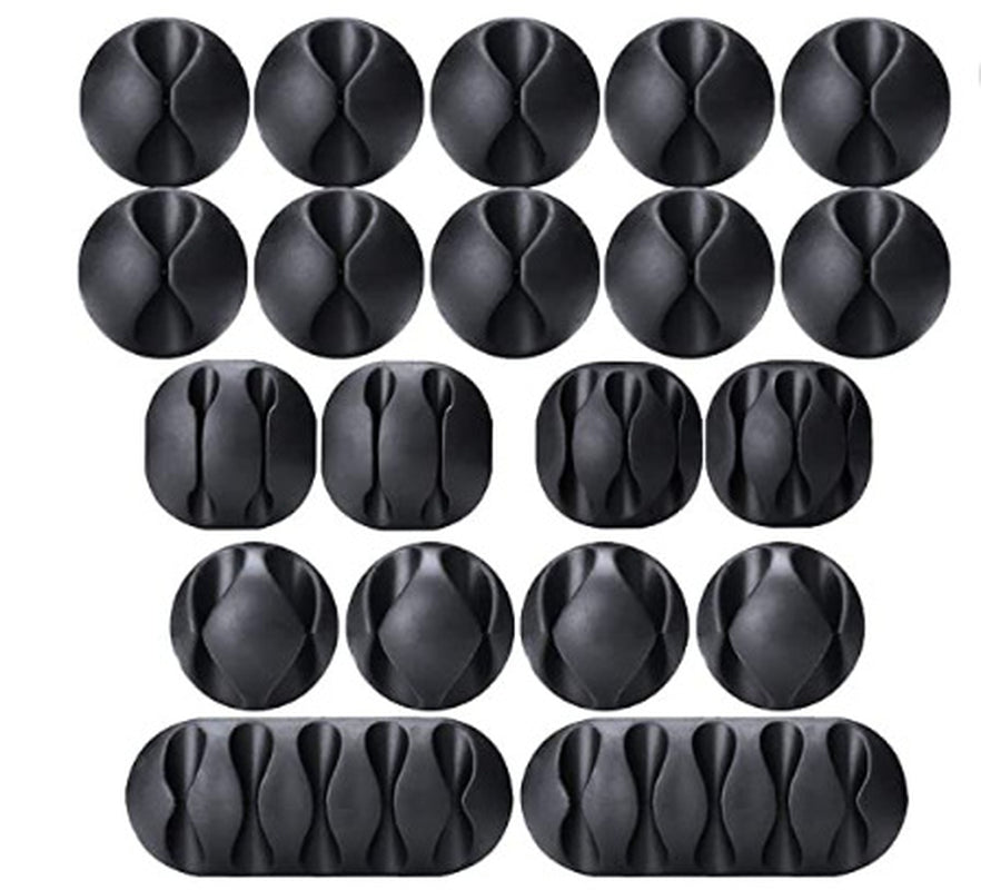 Self-Adhesive Data Cable Protector Desktop Cable Organizer