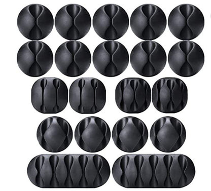 Self-Adhesive Data Cable Protector Desktop Cable Organizer